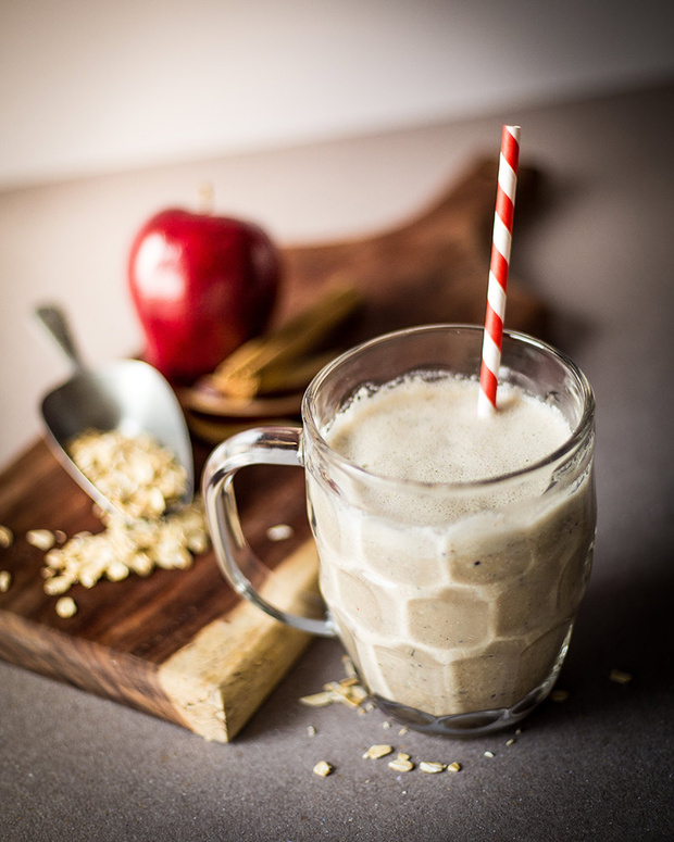 Batido de avena con manzana | Tisana